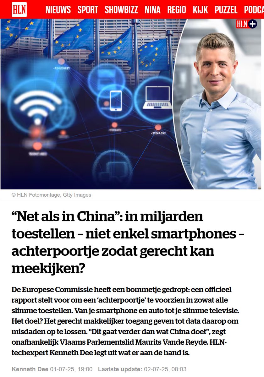 Dit is controle van een niveau waar Stalin enkel maar van kon dromen. De Gestapo en de Stasi zouden kwijlen als ze de plannen van de EU van vandaag zien. Waanzin.