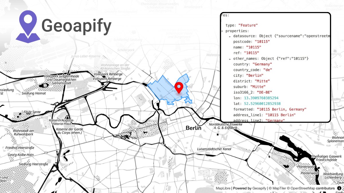 Your users enter a postcode. And your app needs more than just numbers.

Geoapify Postcode API gives you:
 • Location context 🏙
 • Boundaries for maps 🗺
 • Regions &amp; districts 🗂

Our new article shows how to integrate it in minutes:
dev.to/geoapify/how-t…

 #api #geocoding