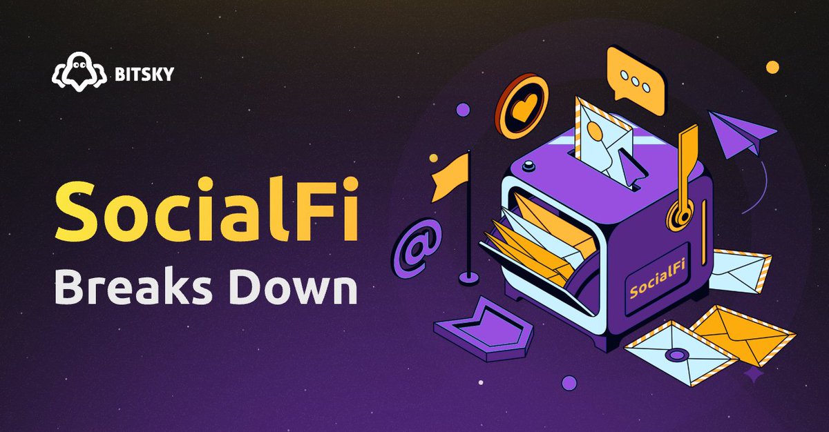 Most of SocialFi is still stuck on the surface. Just chat plus token.
BitSky goes deeper, turning scattered social actions into one on-chain dashboard where your value flows across the entire Web3 network.

So what’s really holding SocialFi back?
⚙️ Tech that doesn’t click
🤝 No