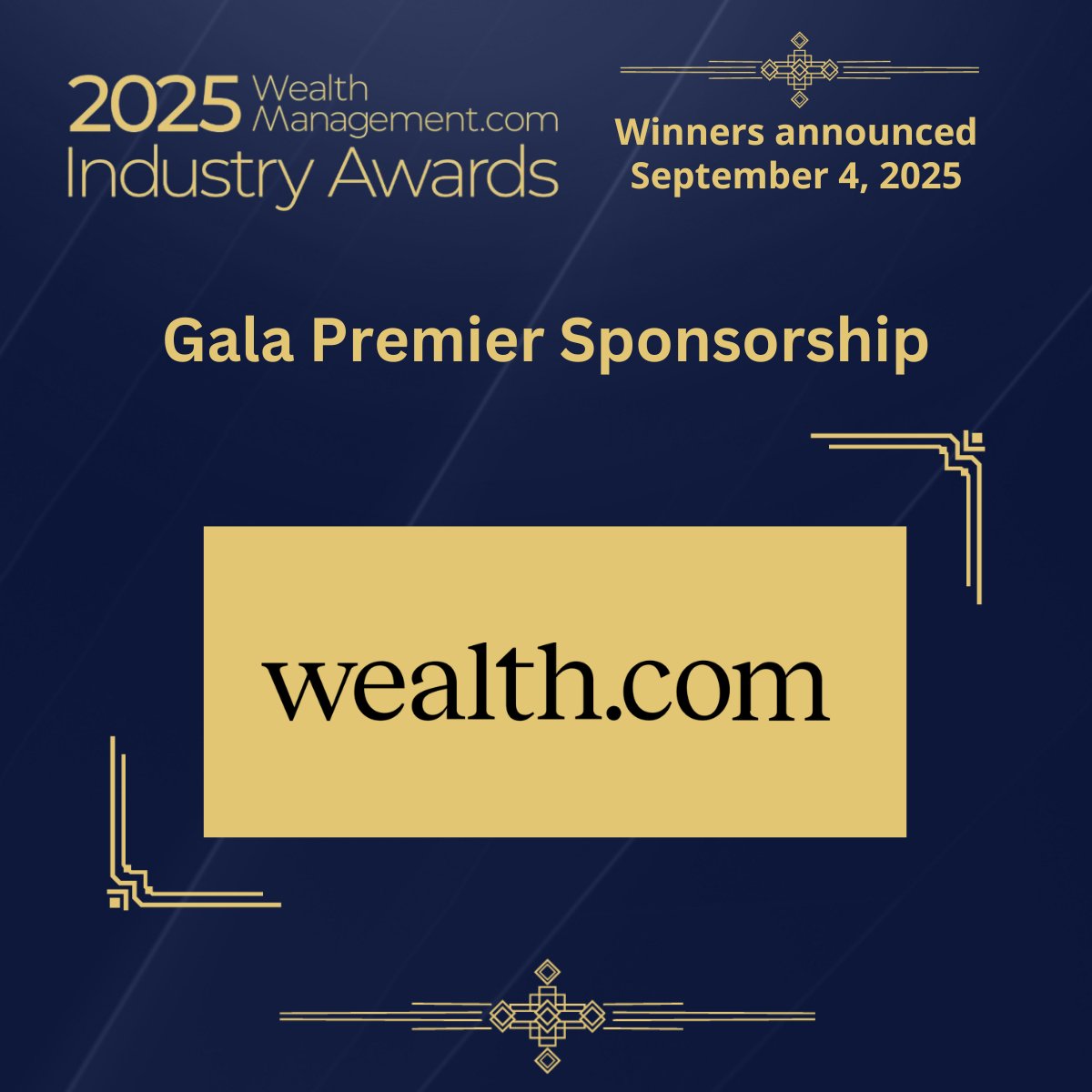 WealthManagement.com (@wealth_mgmt) on Twitter photo The #Wealthies is the only awards program of its kind to celebrate the companies, individuals and organizations that demonstrate outstanding achievement in support of financial advisor success.
Learn more: spr.ly/6048fnDKy
Sponsored by: <a href="/WeAreWealth/">Wealth.com</a> The #Wealthies is the only awards program of its kind to celebrate the companies, individuals and organizations that demonstrate outstanding achievement in support of financial advisor success.
Learn more: spr.ly/6048fnDKy
Sponsored by: <a href="/WeAreWealth/">Wealth.com</a>