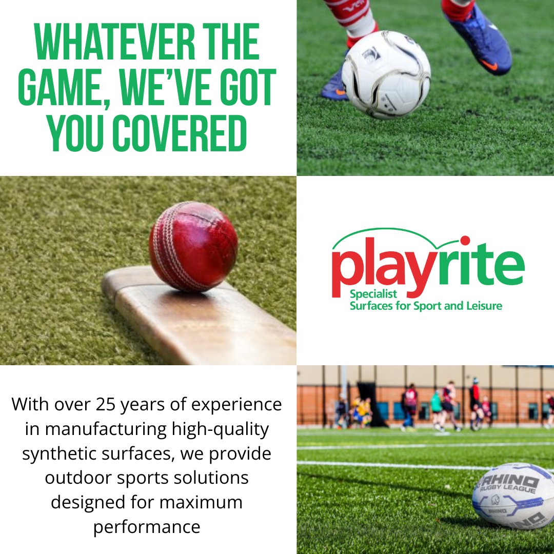 From football to cricket to rugby, our surfaces deliver consistent performance — every time.

Whatever your game, we’ve got the surface for it. 🏉⚽🏏

 #SportsSurfaces #SyntheticTurf
