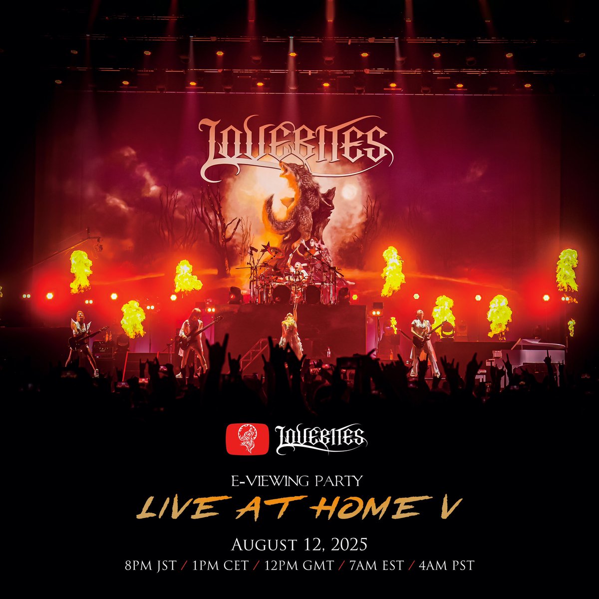 LOVEBITES マフラー ② ファンクラブLIVE 限定 INFORMATION | LOVEBITES INC.