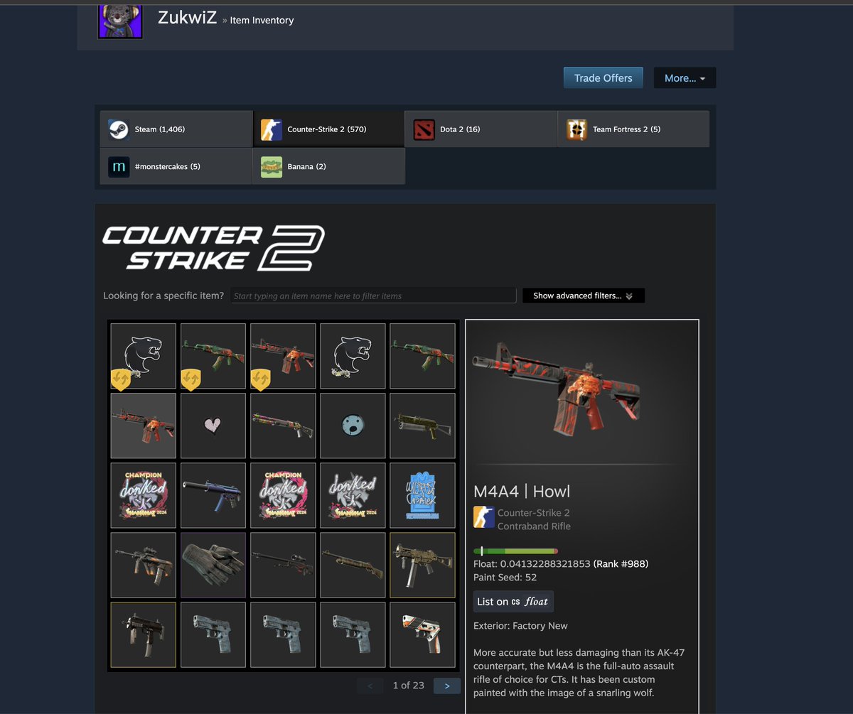 Back from vacation, and it seems like Gaben has paid for it all, as he so kindly has duped my items...
 
Anyone else has experienced this? 
I have refreshed my inventory several times, and I keep seeing 2 x Howl and 2 x Wild Lotus 🤑