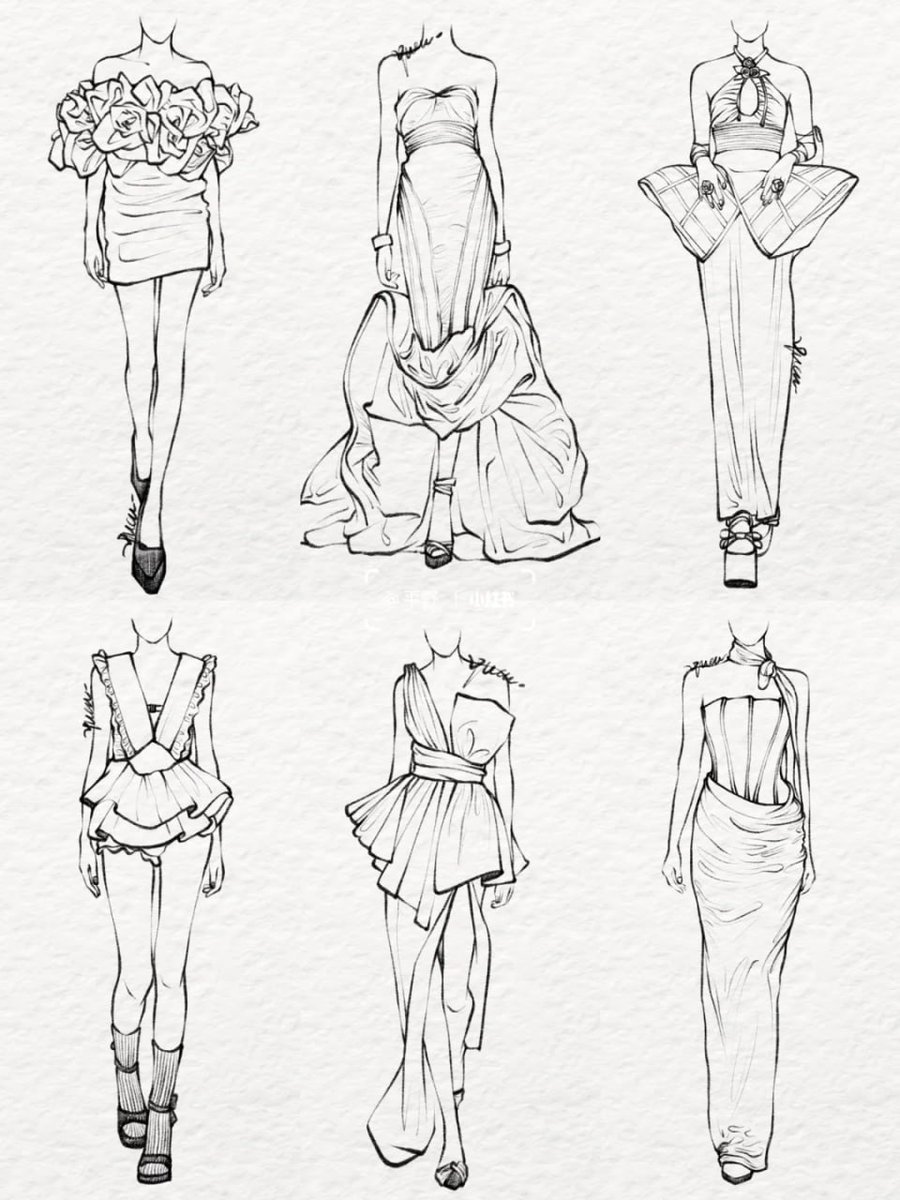 The journey from a blank page to a finished piece is pure magic🌼

#FashionJourney #CreativeFlow #FromSketchToStitch
