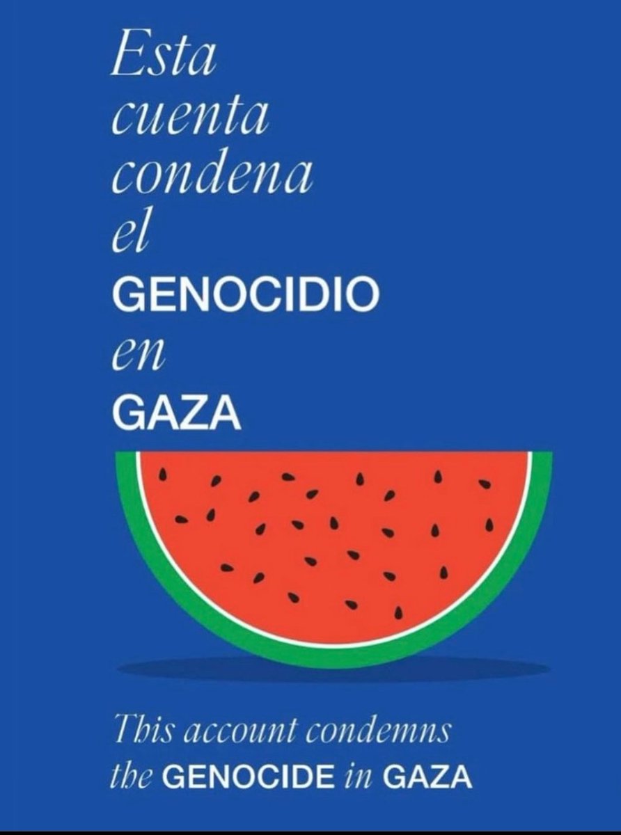 ASILIMorg's tweet photo. @ASILIMorg condena el genocidio de Gaza, la hambruna como arma de guerra y el apartheid.

Invitamos a todas las organizaciones y personas defensoras de los Derechos Humanos a compartir esta campaña de Artistas con Palestina e inundar las redes de condenas al genocidio. https://t.co/JZVHHKdsuB