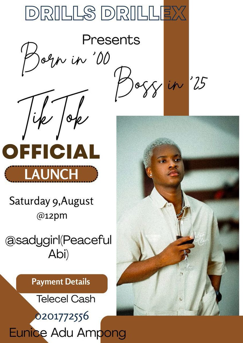 BOBOSHANTY!!!!🤓 ☔️🌸⚡️ (@everloveenimpah) on Twitter photo A gentle reminder; we’re all moving to <a href="/saydgal/">Peaceful Abi</a> TikTok live this coming Saturday exactly 12pm prompt!
Kindly take this opportunity to load your wallets cos it going be massive baby😂
Trust me,I’m not gonna miss it!🔥💃☔️
Emmanuel Ankrah
Rose Owusu Konadu
Valuable Drisey A gentle reminder; we’re all moving to <a href="/saydgal/">Peaceful Abi</a> TikTok live this coming Saturday exactly 12pm prompt!
Kindly take this opportunity to load your wallets cos it going be massive baby😂
Trust me,I’m not gonna miss it!🔥💃☔️
Emmanuel Ankrah
Rose Owusu Konadu
Valuable Drisey