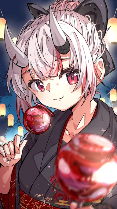 「人間様も食べる?」 #百鬼絵巻
