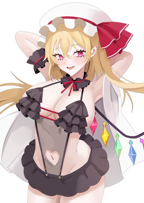 水着フランちゃん
#東方Project
#フランドール・スカーレット 