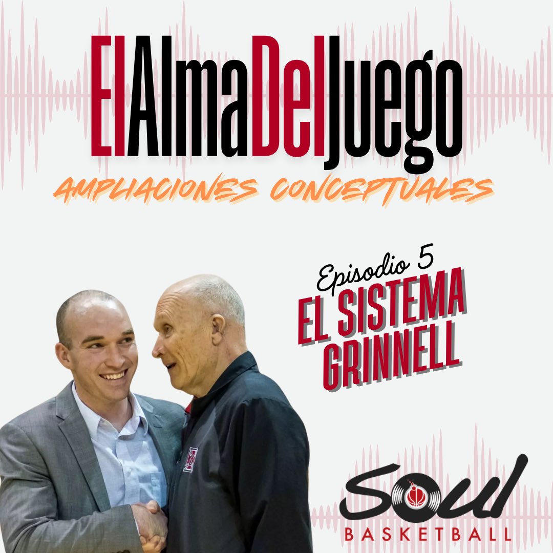 La locura 🤪 ha llegado a las Ampliaciones Conceptuales 4️⃣ de El Alma del Juego 🎙️🏀

El sistema Grinnell no es para entrenadores estándar así que si no os gustan las probaturas pasad de este episodio…. (¡O no!)

open.spotify.com/episode/1YA32q…

1/4 ⬇️