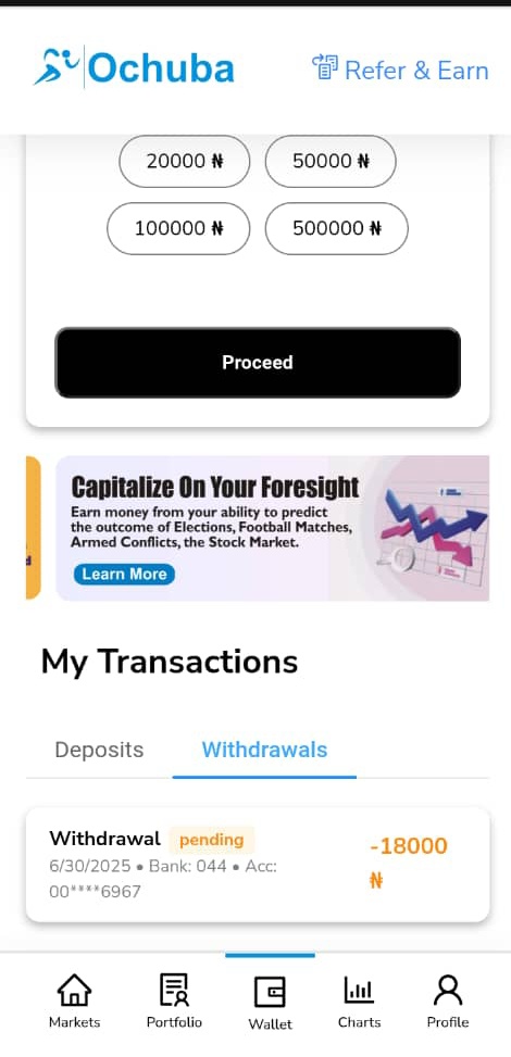 Graduate🎓 (@alexandaaahh) on Twitter photo That's a big lie, after you deposit and win. They will block your withdrawals. This withdrawal has been pending since June. <a href="/ochubaTrading/">Ochuba - playground for the rich</a> is a scam <a href="/officialEFCC/">EFCC Nigeria</a> look into this That's a big lie, after you deposit and win. They will block your withdrawals. This withdrawal has been pending since June. <a href="/ochubaTrading/">Ochuba - playground for the rich</a> is a scam <a href="/officialEFCC/">EFCC Nigeria</a> look into this