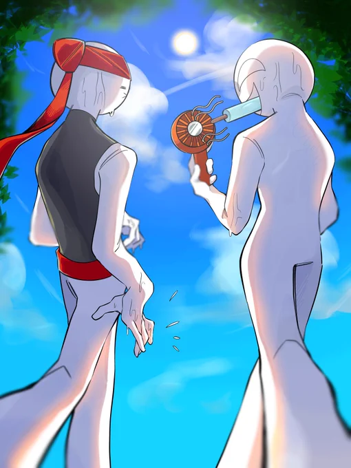 #MARIKINonline4_fanart 総本山の夏
