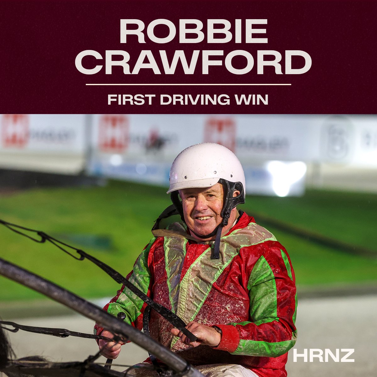Congratulations to ROBBIE CRAWFORD who got on the board tonight at Addington Raceway with a win that was sure to put a smile on everyone’s face – how could it not!