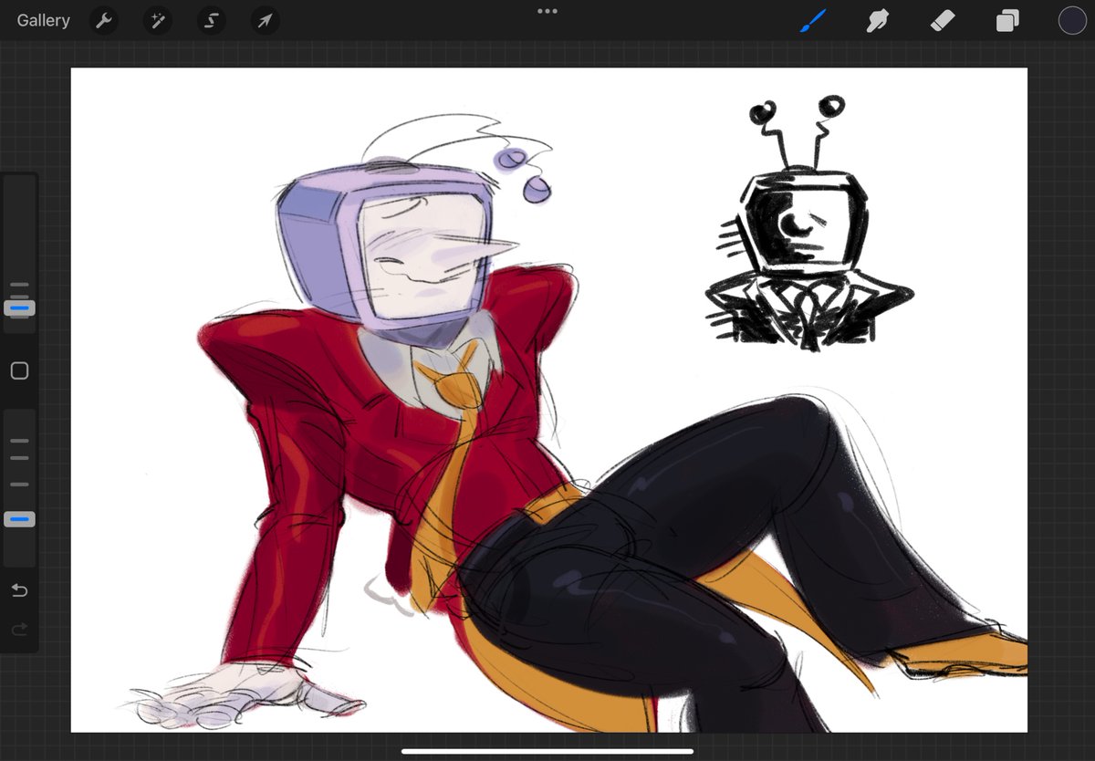 pokocrow's tweet photo. tenna cause im a freak #DELTARUNE #MrTenna https://t.co/ehXqsPwvEB