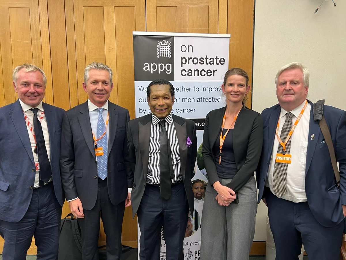 ProstateCancerResearch (@pcr_news) on Twitter photo The APPG on Prostate Cancer met recently to explore innovations in early detection & screening in the UK & EU. Thanks to Jozien Helleman & Eamonn Rogers <a href="/Praiseu_org/">Praise_U</a>, Stephen Langley <a href="/RoyalSurrey/">Royal Surrey</a> and patient Richard Flashman for their insights.
Read more: appgprostatecancer.org.uk/news-and-updat… The APPG on Prostate Cancer met recently to explore innovations in early detection & screening in the UK & EU. Thanks to Jozien Helleman & Eamonn Rogers <a href="/Praiseu_org/">Praise_U</a>, Stephen Langley <a href="/RoyalSurrey/">Royal Surrey</a> and patient Richard Flashman for their insights.
Read more: appgprostatecancer.org.uk/news-and-updat…
