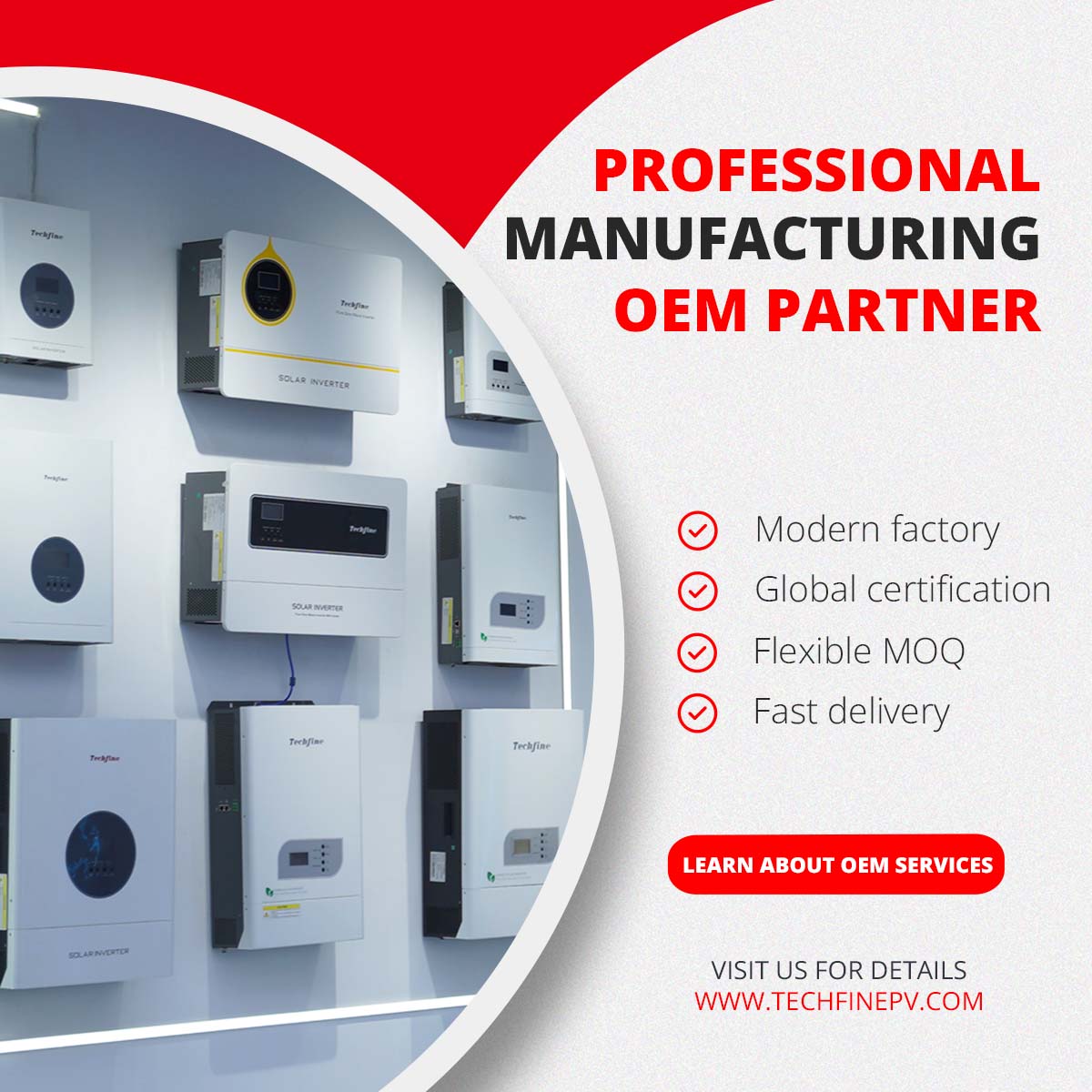 techfinepv's tweet image. 🚀 Scale smarter. Launch faster.

As your OEM partner, @TechFinePV delivers:
✅ Modern factory
✅ Global certifications
✅ Low MOQ
✅ Fast delivery
Trusted by brands worldwide.
Ready to produce?
👉 techfinepv.com
#OEM #Manufacturing #SupplyChain #MadeInChina #TechFinePV