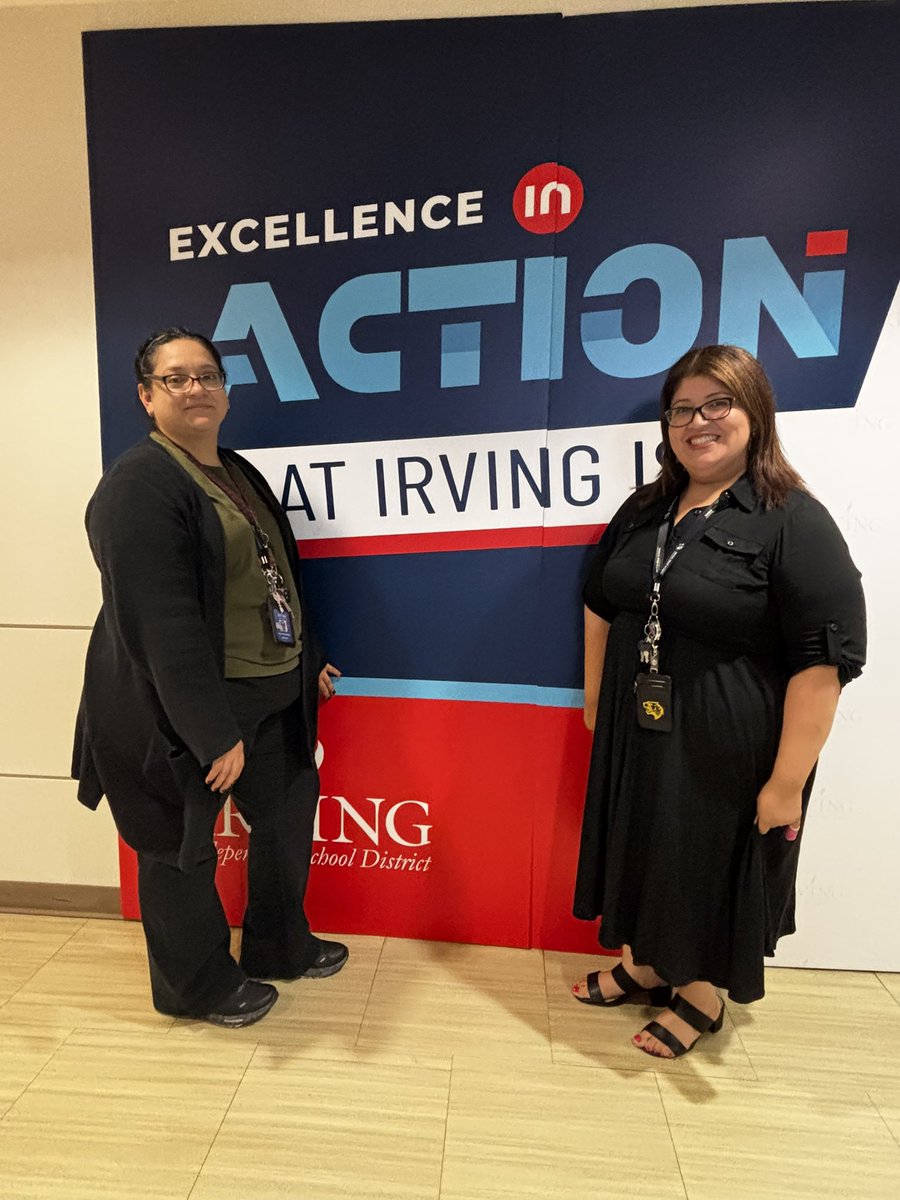 #ExcellenceinAction looks like  <a href="/MsObesso/">Ms. OBesso</a> &amp; Ms. Fernandez at <a href="/IrvingHigh/">Irving High School</a> outperforming the district, Texas, &amp; global on the AP Spanish exam. This dynamic duo embodies a culture of high expectations: “In this class, we listen, speak, read, &amp; write every day!”  🔥🔥

<a href="/IrvingISD/">Irving ISD</a>
