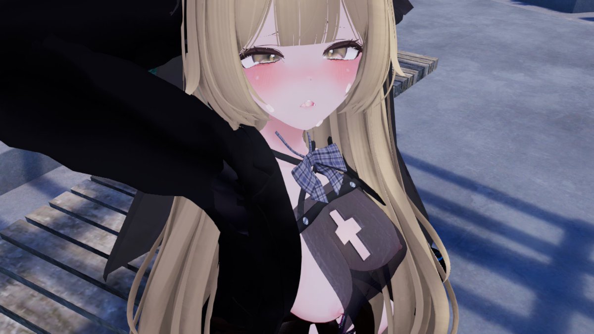 RidiculeRevena's tweet photo. 視野角を活用することと、NPCを時間停止させて視線を左右に誘導する術を学んだ
#秘密のエクスポーズ 
#SecretFlasherManaka https://t.co/v7PmkkOMnD
