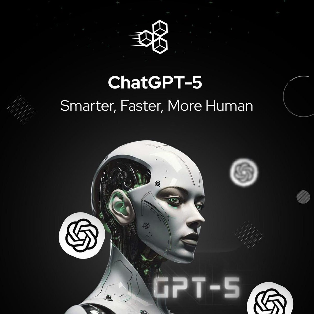 🚀 ChatGPT-5 - Smarter, Faster, More Human

🔹 Smarter Understanding 
🔹 Deeper Reasoning
🔹 More Natural Conversations
🔹 Broader Knowledge
🔹 Enhanced Creativity

#ChatGPT5 #OpenAI #ArtificialIntelligence #AIConversations