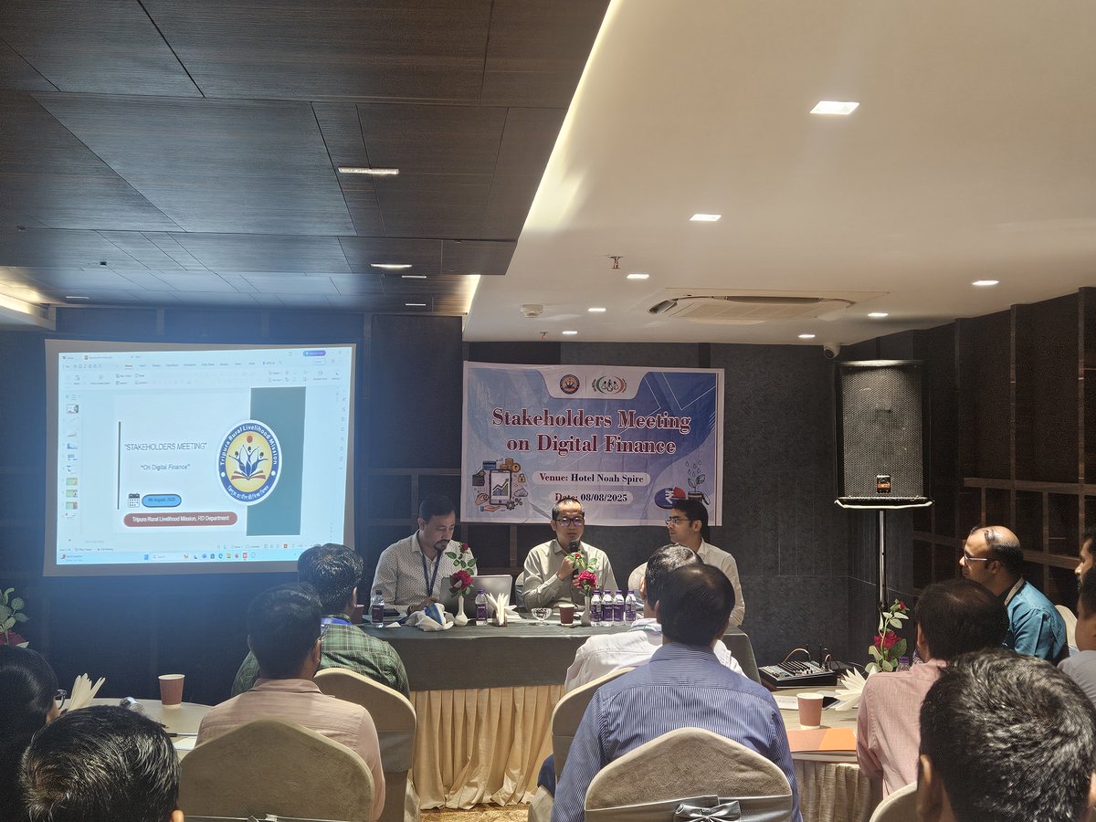 A meeting was successfully held on 8th August 2025, chaired by the CEO, TRLM, to discuss innovative initiatives under the digital finance framework within the SHG ecosystem—such as QR code and AEPS-based transactions. 
Officials from various banks participated in the discussion.