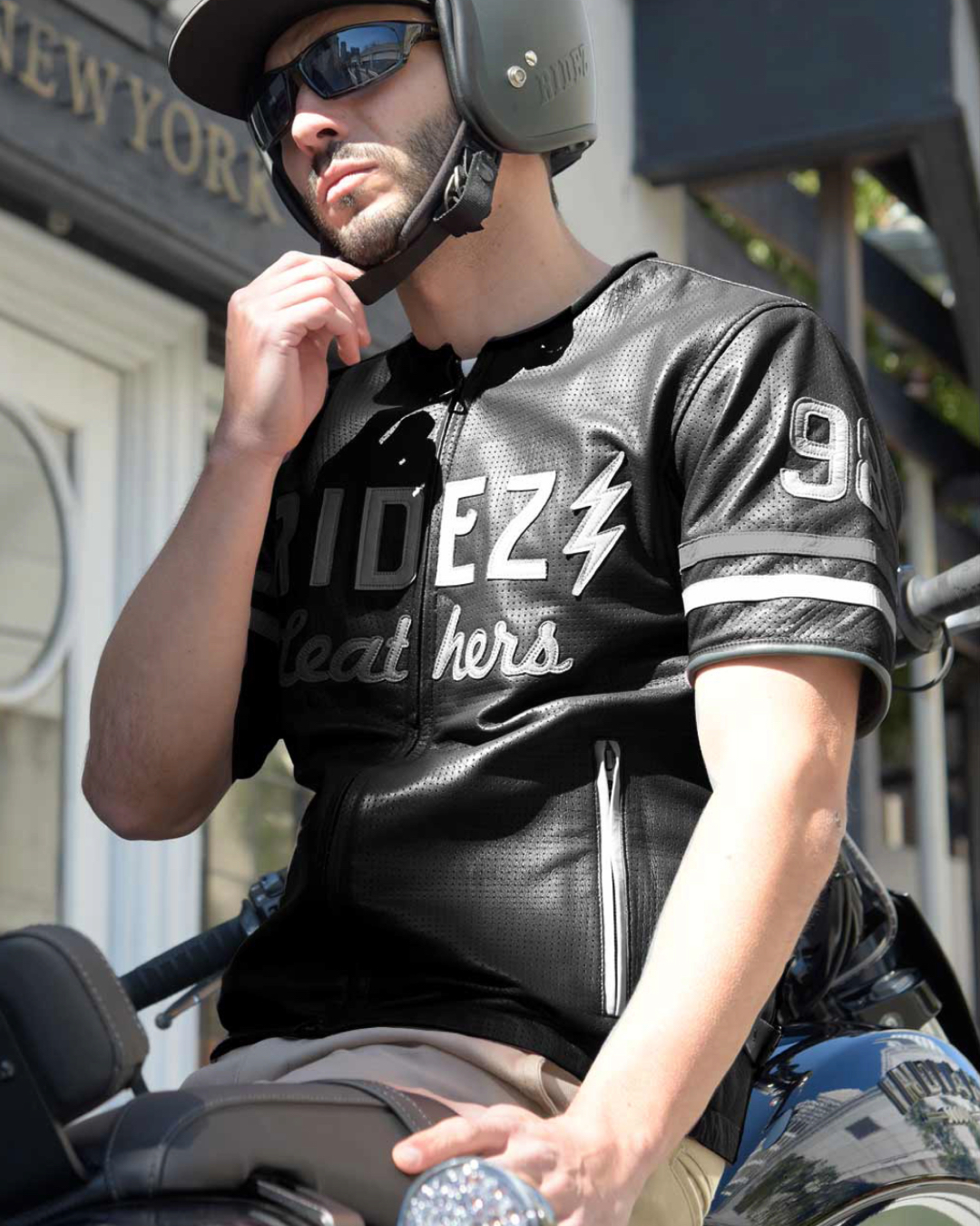 25SS◆ナッパレザーxボンディングジャージー ジャケット RIDEZ inc. on X: 