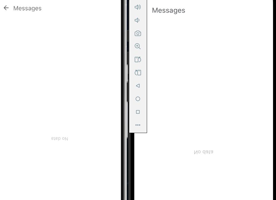 HugoGresse's tweet image. React Native Friday, when the FlatList inverted empty component render weirdly and differently on android and iOS &amp;gt;&amp;lt; 
The fix? transform: isAndroid ? [{ rotate: &apos;180deg&apos; }] : [{ scaleX: -1 }, { rotate: &apos;180deg&apos; }],

#ReactNative