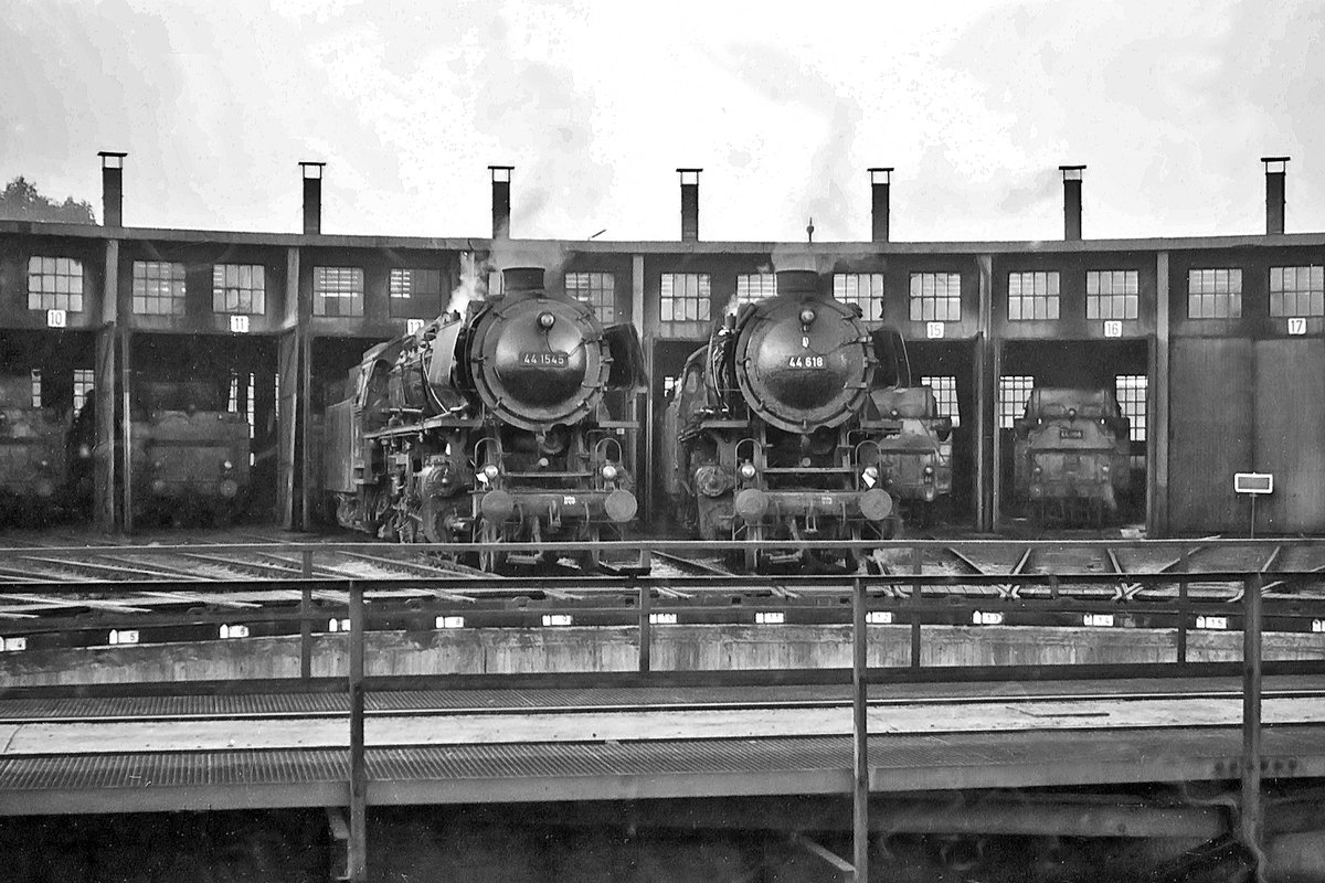 Bahnbetriebswerk Rheine 1968