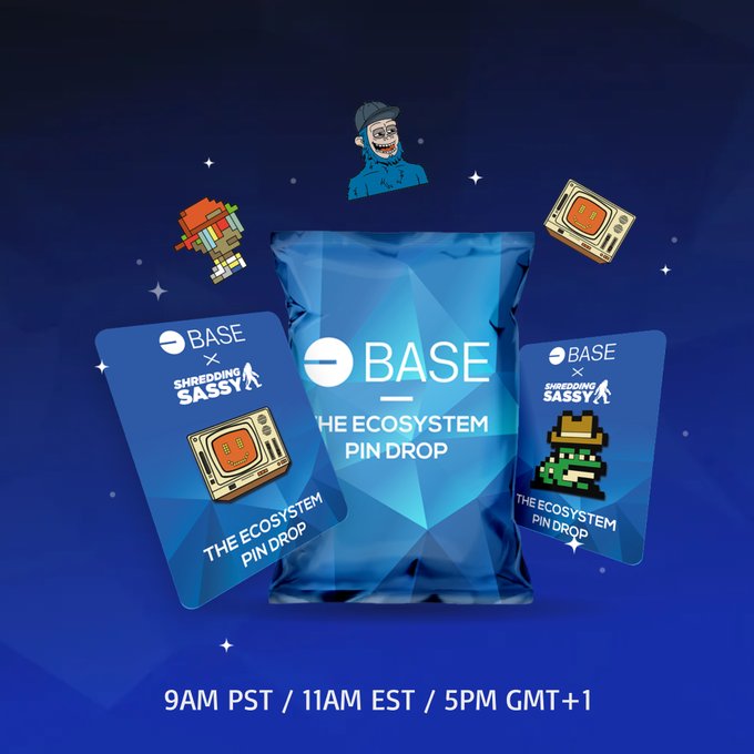 Shredding Sassy Base Ecosystem Pin Drop Announcement
