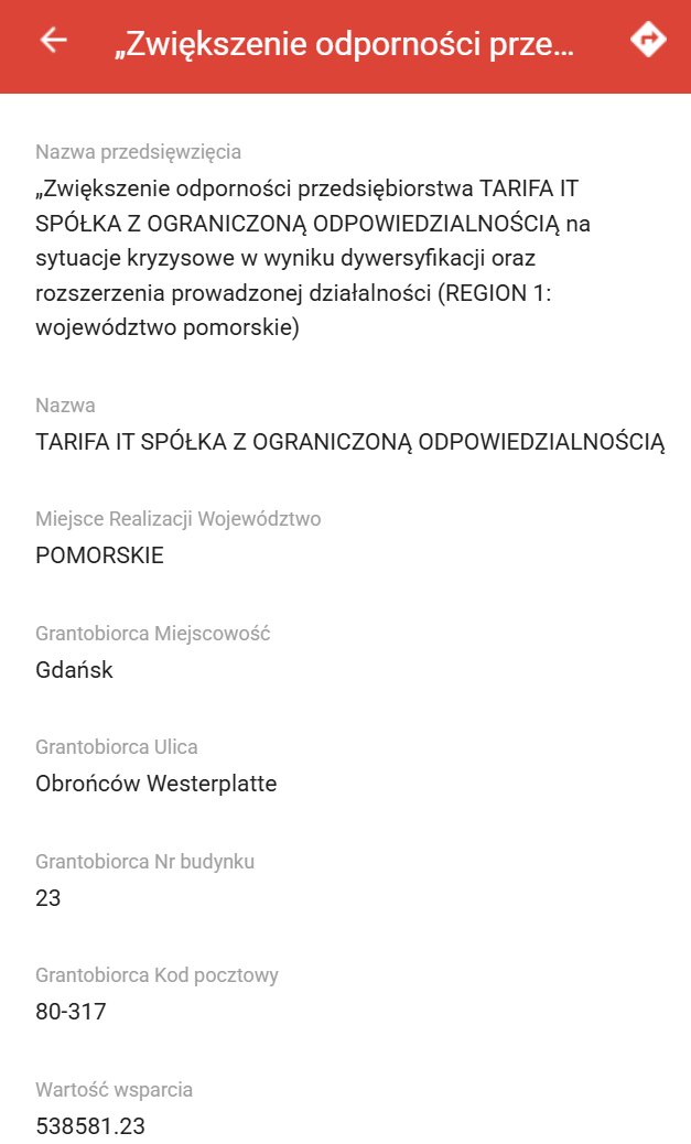 PlOutsider's tweet photo. Wpisz tak: "Zwiększenie odporności przedsiębiorstwa [tu wpisz jakąś tam nazwę] na sytuacje kryzysowe poprzez dywersyfikację usług prowadzonej działalności ([tu wpisz region/województwo])"
Weź pół małej bańki.

Z czyjego numeru w ministerstwie wysyłano takie smsy?
#KPO https://t.co/6Z9Kx2Ypie