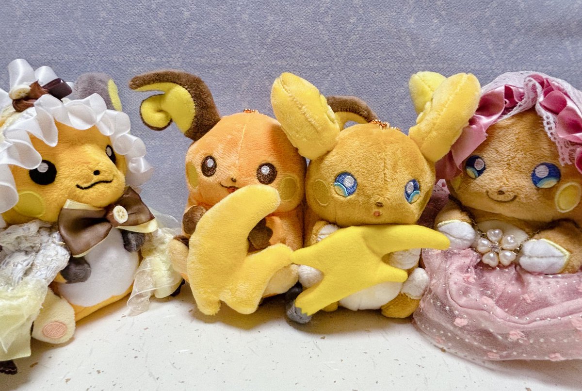 amagi_rai26's tweet image. 2025年1月23日に泣いた私へ

世界一可愛い子たちをお迎えしたよ⚡️🥞

2025年8月8日の私より

#ポケモンfit 
#にたものどうし