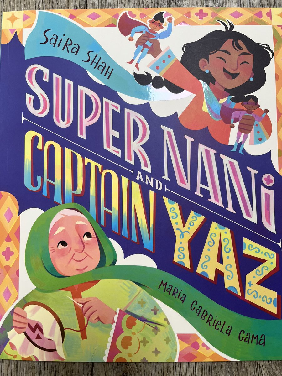 Tom G 📕 (@tjgriffiths) on Twitter photo Up early due to jet lag so thought I’d share my #PictureBookFriday Super Nani & Captain Yaz, a beautiful celebration of intergenerational love & bilingual families. Out now for 3+. Thanks <a href="/templarbooks/">Templar Books</a>
checkemoutbooks.wordpress.com/2025/08/08/sup… Up early due to jet lag so thought I’d share my #PictureBookFriday Super Nani & Captain Yaz, a beautiful celebration of intergenerational love & bilingual families. Out now for 3+. Thanks <a href="/templarbooks/">Templar Books</a>
checkemoutbooks.wordpress.com/2025/08/08/sup…