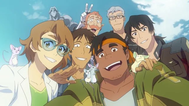 i need a voltron reboot just so i can see these versions of the characters actually animated and voice acted