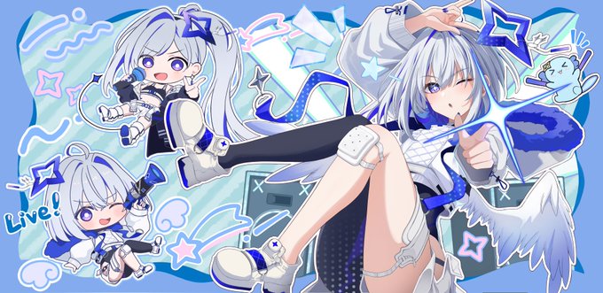 #かなたーと 
💙⭐️🔷 