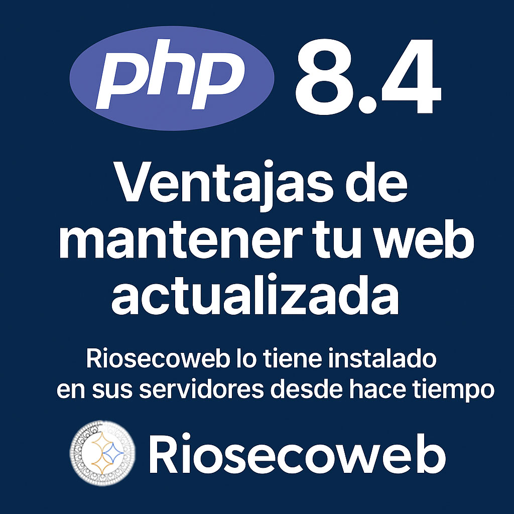 riosecoweb's tweet image. 🔧 En Riosecoweb usamos PHP 8.4 desde hace tiempo, gestionado con HestiaCP.

✔️ Más velocidad
✔️ Más seguridad
✔️ Compatibilidad total
👉 Lee más:
 riosecoweb.com/2025/08/08/php…
#PHP84 #Riosecoweb #HestiaCP #WebSegura #Hosting