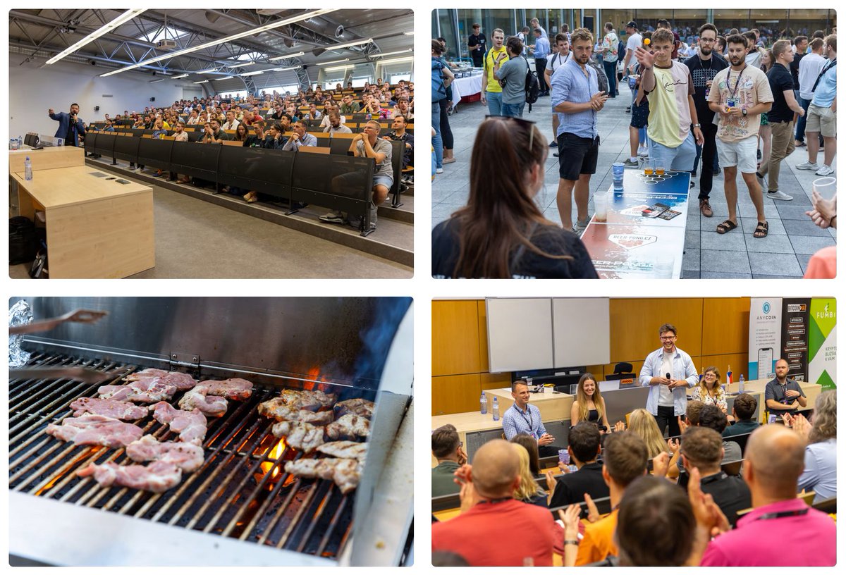 Co děláte 28. 8.? 🙃

V Brně proběhne už 5. ročník legendární akce Cryptonight. 

Letos se můžete mimo jiné těšit na tyto známé osobnosti:

🔵Kicom
🔵Vojta Žižka
🔵Kirill Juran
🔵Jan 'Gorrdy' Dvořák
🔵Marek Kyrsch
... a mnoho dalších

Lístky a další info níže 🧵👇