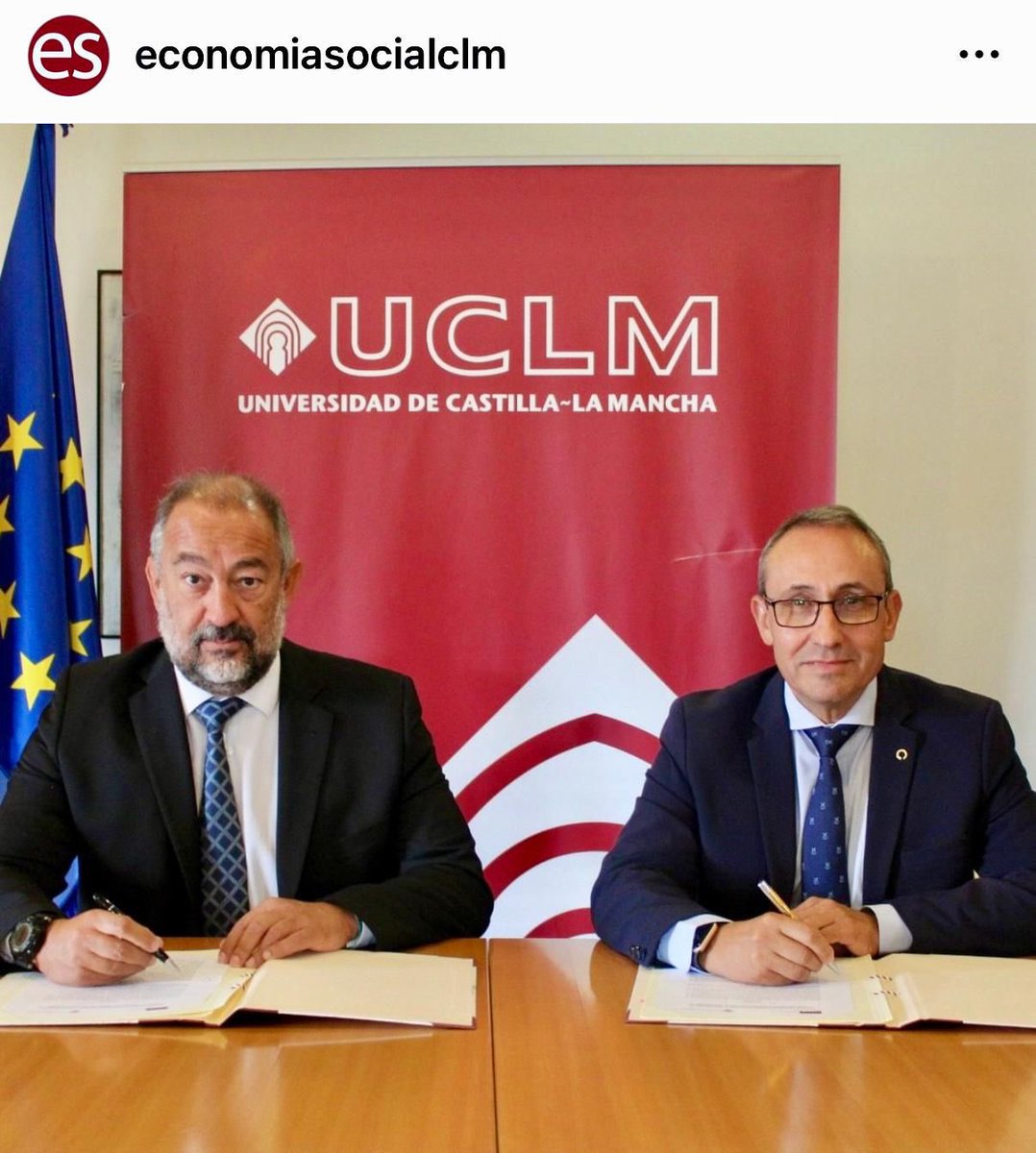 Economía Social Castilla-La Mancha (@economsocialclm) on Twitter photo 📌<a href="/EconomSocialCLM/">Economía Social Castilla-La Mancha</a> representada por <a href="/juanmidelreal/">Juan Miguel del Real</a> pasará a formar parte del nuevo Consejo Social de la <a href="/uclm_es/">Universidad de Castilla-La Mancha</a>
Así lo publica el DOCM por medio de Resolución de <a href="/educajccm/">Educación C-LM</a>
Un orgullo formar parte de este órgano de interlocución entre la sociedad civil y la academia. 📌<a href="/EconomSocialCLM/">Economía Social Castilla-La Mancha</a> representada por <a href="/juanmidelreal/">Juan Miguel del Real</a> pasará a formar parte del nuevo Consejo Social de la <a href="/uclm_es/">Universidad de Castilla-La Mancha</a>
Así lo publica el DOCM por medio de Resolución de <a href="/educajccm/">Educación C-LM</a>
Un orgullo formar parte de este órgano de interlocución entre la sociedad civil y la academia.