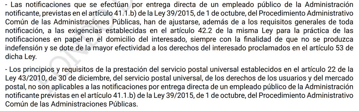 STS 24/7/2025, sobre notificación por entrega directa mediante empleados públicos.
poderjudicial.es/search/AN/open…
#AAPP #FHCN