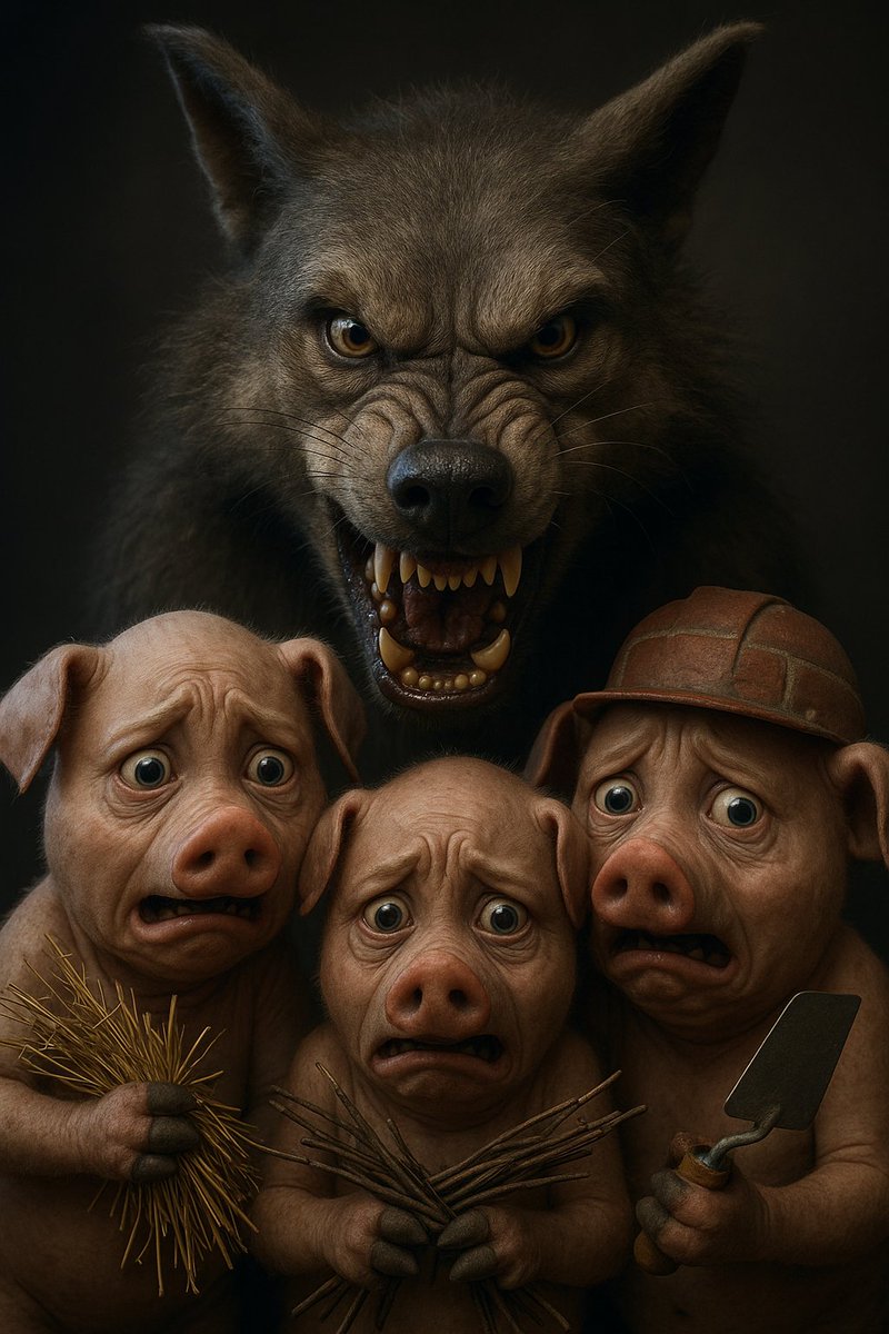 The Big Bad Wolf (and the 3 Little Pigs) 🐺🐷🐷🐷