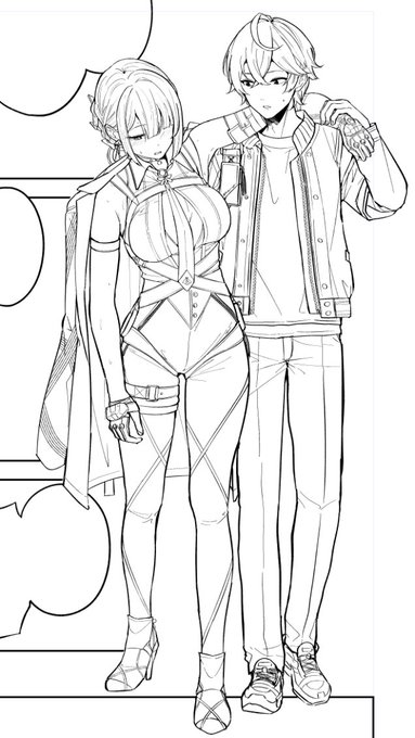 一コマ描いただけで満身創痍してる 