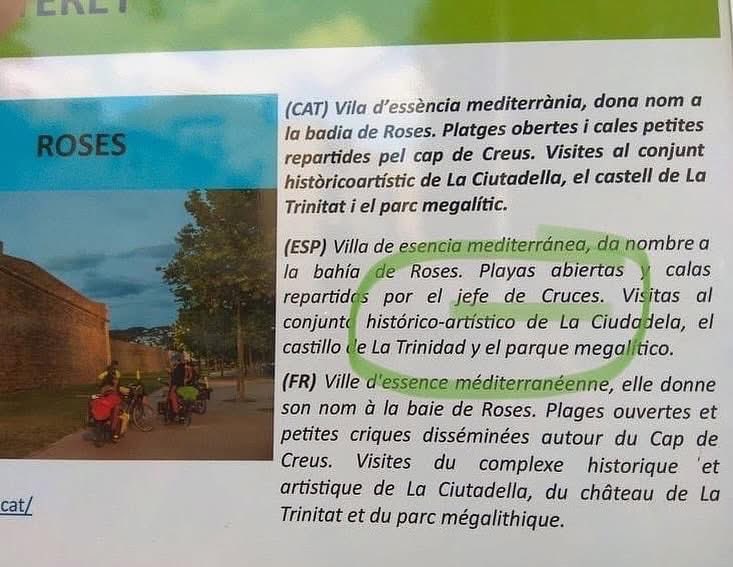 EtFelicitoFill (@etfelicitofill) on Twitter photo El Cap de Creus és el Jefe de Cruces segons la <a href="/Renfe/">Renfe</a> 🤘 El Cap de Creus és el Jefe de Cruces segons la <a href="/Renfe/">Renfe</a> 🤘