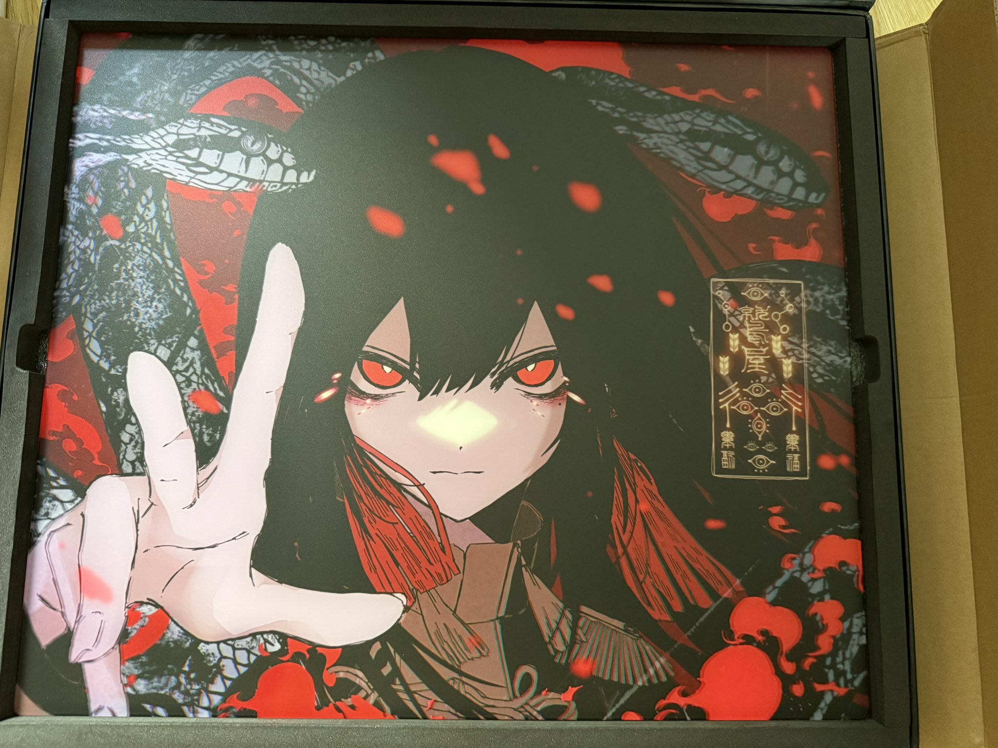 ABYSS GAMING 紅玉+DAIMON Abyss X WaShiYa 【Daimon】V2 Mouse Pad Custom Neutral and