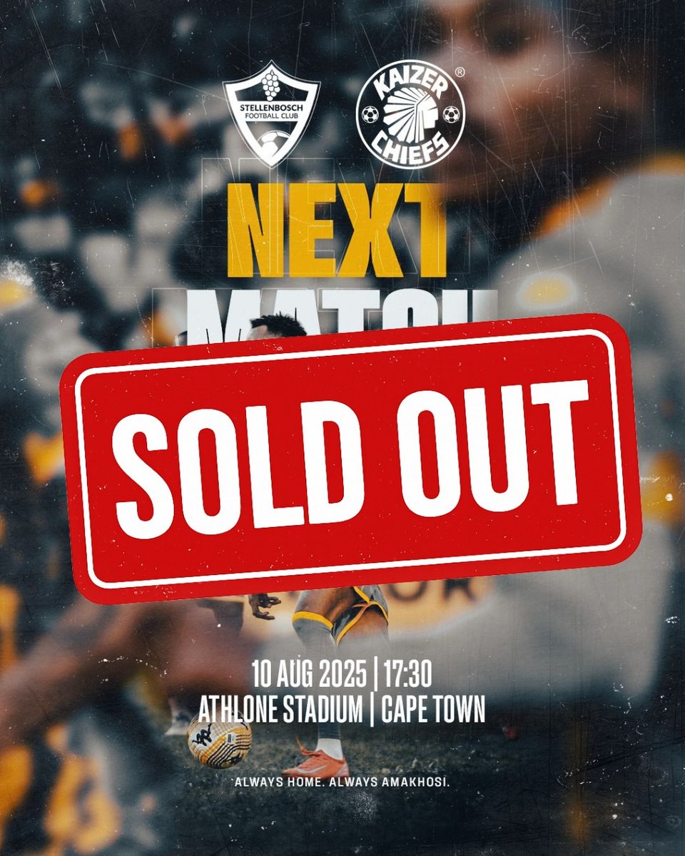SOLD OUT!!! #Amakhosi4Life