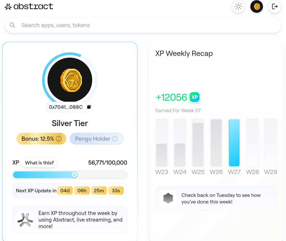 A little late to the party but farming <a href="/AbstractChain/">Abstract</a> is ez af, and the XP is phat af. 
Ngl kinda fun afking and farming an old school 8-bit. 

If any of the homies wanna jump in, lmk. 
Happy to explains things. 

Anyways thanks <a href="/onchainheroes/">Onchain Heroes | Idle RPG</a> 
Thanks @skarlywarly