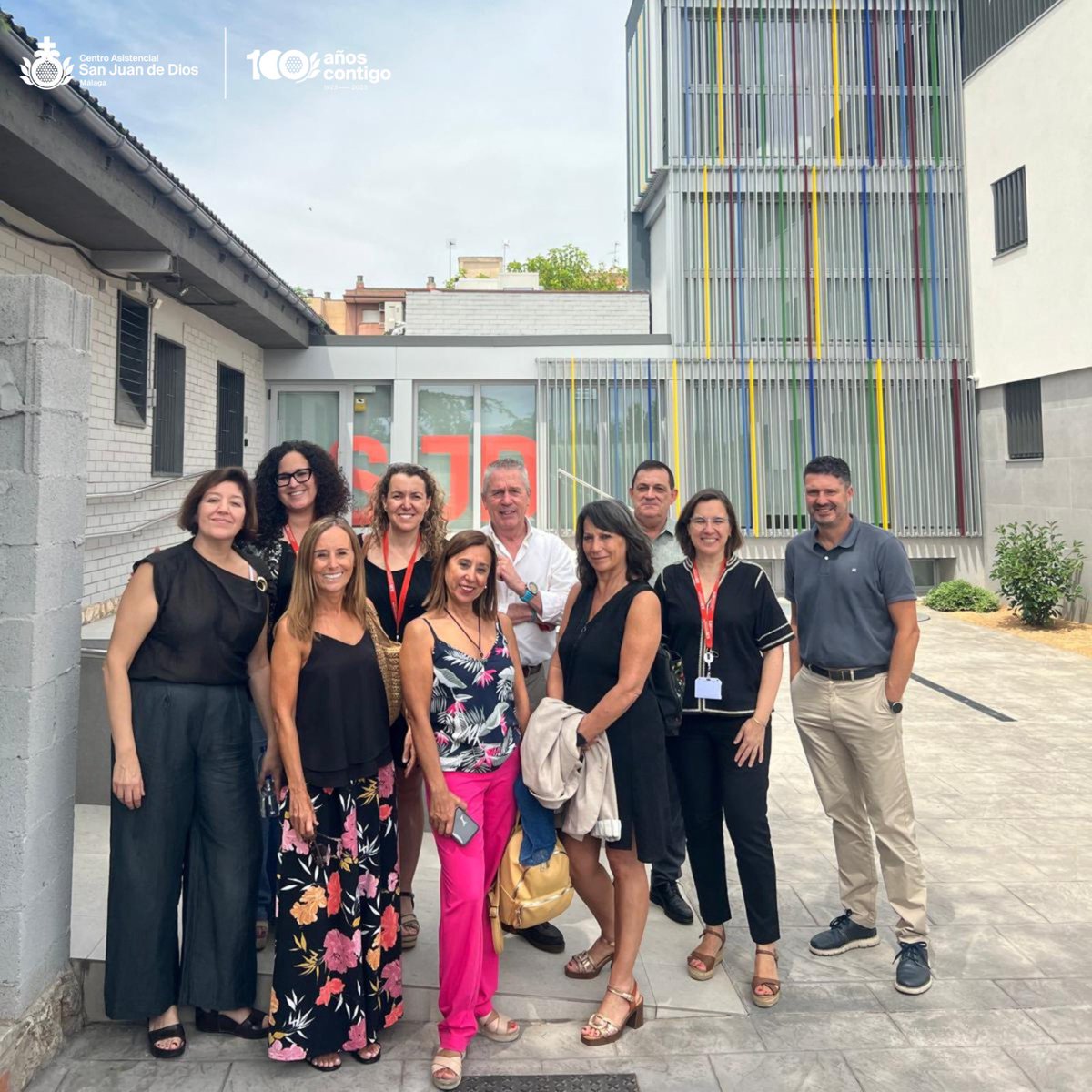 San Juan de Dios Málaga (@sjdmalaga) on Twitter photo ℹ️ El equipo directivo del centro asistencial de San Juan de Dios en Málaga ha visitado, junto a representantes de <a href="/saludand/">Consejería de Salud y Consumo</a> de @andaluciajunta, las instalaciones de @sjdterreslleida para conocer el programa Acompanya’m para la atención de menores con trastornos de salud mental. ℹ️ El equipo directivo del centro asistencial de San Juan de Dios en Málaga ha visitado, junto a representantes de <a href="/saludand/">Consejería de Salud y Consumo</a> de @andaluciajunta, las instalaciones de @sjdterreslleida para conocer el programa Acompanya’m para la atención de menores con trastornos de salud mental.