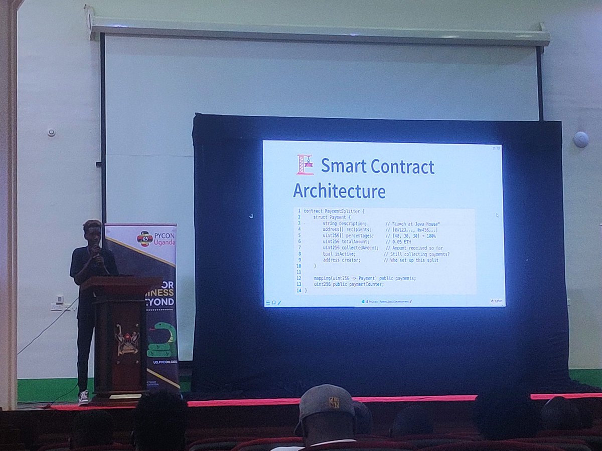Learning web3 at <a href="/pyconuganda/">PyCon Uganda</a> is real amazing.
Join us tomorrow for more