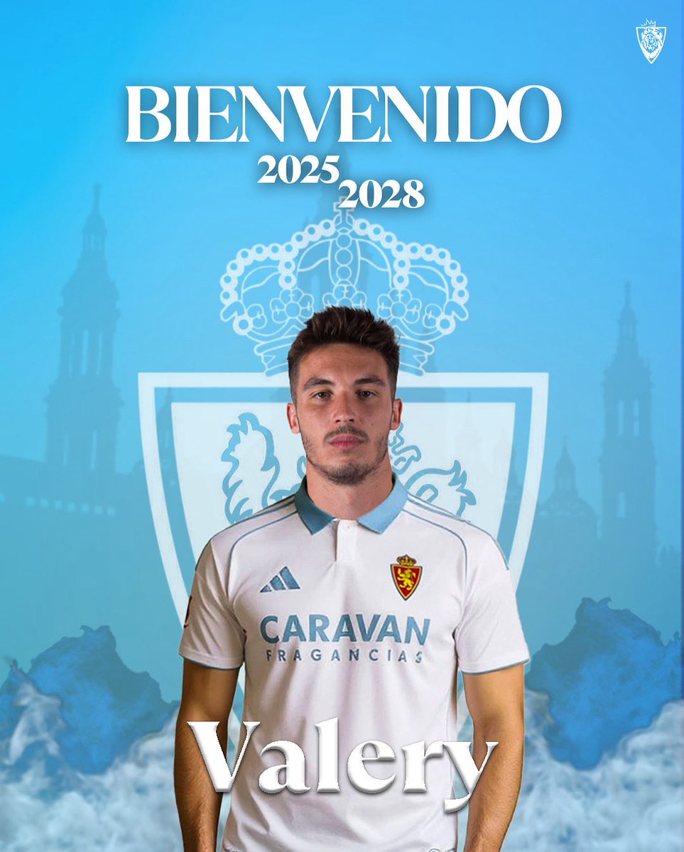 VolveraElLeon's tweet image. OFICIAL// Valery Fernández se convierte en el SEXTO fichaje Del Real Zaragoza.

25 años, y pese a su juventud ha disputado 140 partidos en PRIMERA y anotado 10 Goles.

El extremo firma hasta 2028.

#RealZaragoza #fichaje