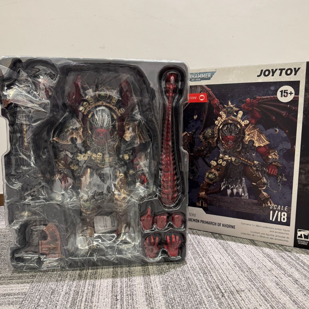 【COMING SOON】
🔥World Eaters
🔥Angron, Daemon Primarch of Khorn
Sample Arrived &amp; Others will arrive at our warehouse soon!
See more at ltcave.com

#warhammer40k #warhammercommunity #warhammer #JOYTOY #toyphotography #actionfigures #joytoyactionfigures #LTcave