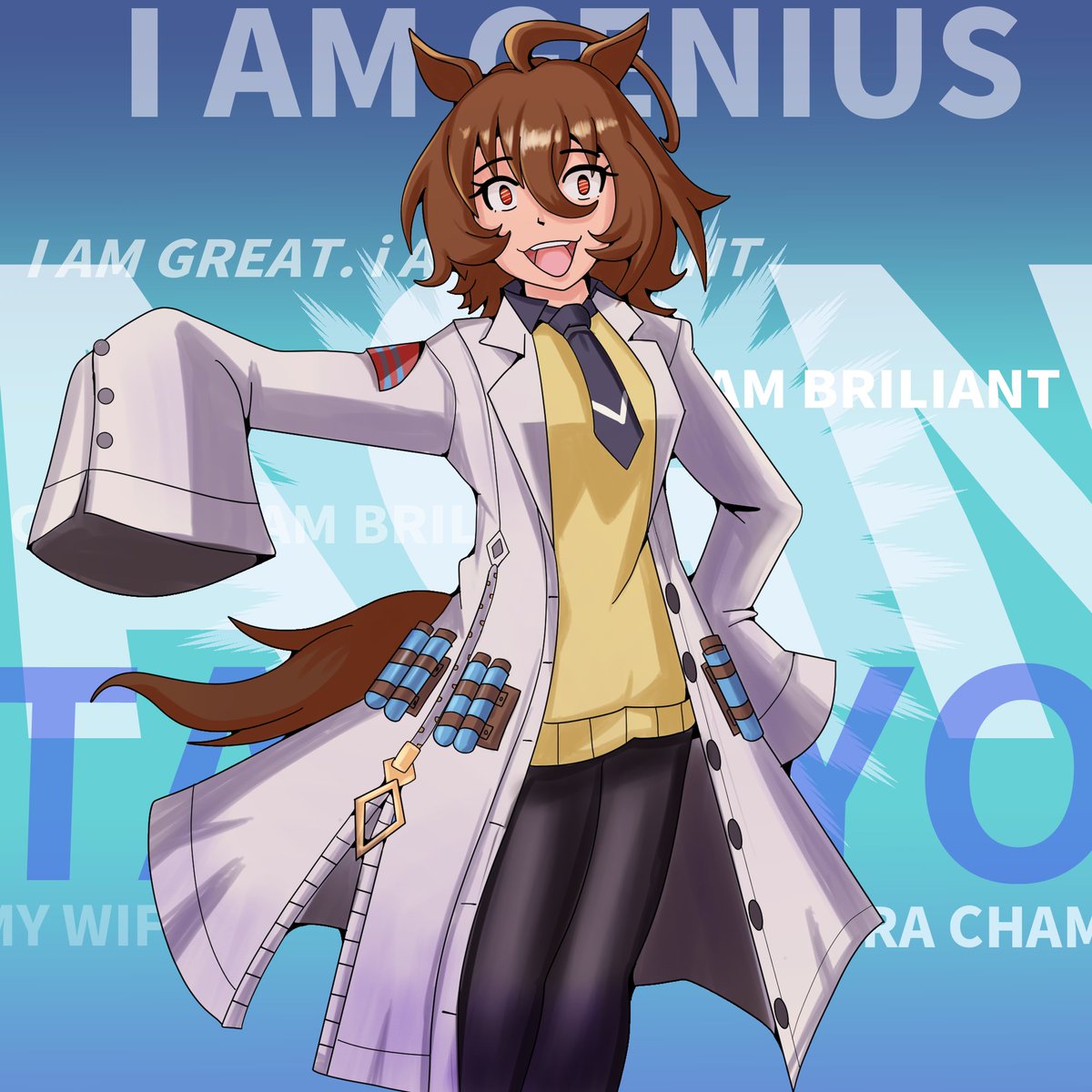 Agnes Tachyon has come to make an announcement...
#umamusume #agnes