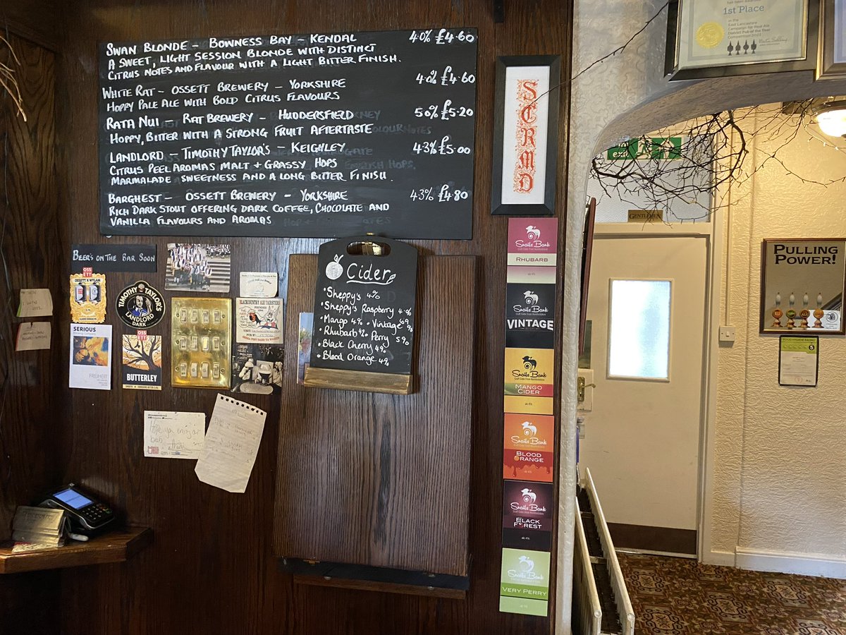 Beers on this weekend featuring <a href="/BownessBayBrews/">Bowness Bay Brewing</a>, <a href="/ossettbrewery/">Ossett Brewery</a>, <a href="/RatBrewery/">Rat Brewery</a> &amp; <a href="/TimothyTaylors/">Timothy Taylor's Brewery</a>