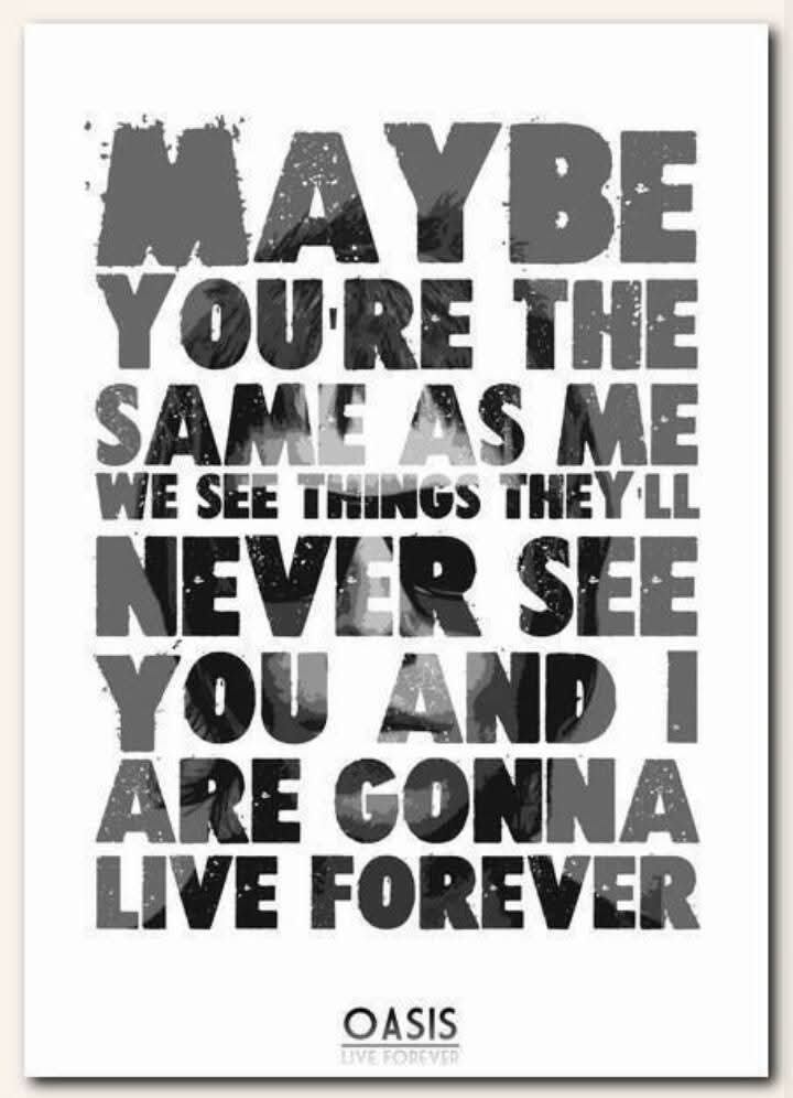 31 years today Live Forever was released! Cried like a baby at Heaton Park when they played it. Means so much to so many.  #LiveForever #oasis