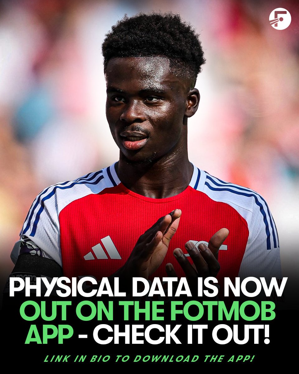 📲🆕 BIG news from us. 

All the physical data collected by Opta for the Premier League is now available to see for FREE in the FotMob app. 

This is the first time info such as fastest speed, total distance, number of sprints, time walking etc. has been out there for everybody.